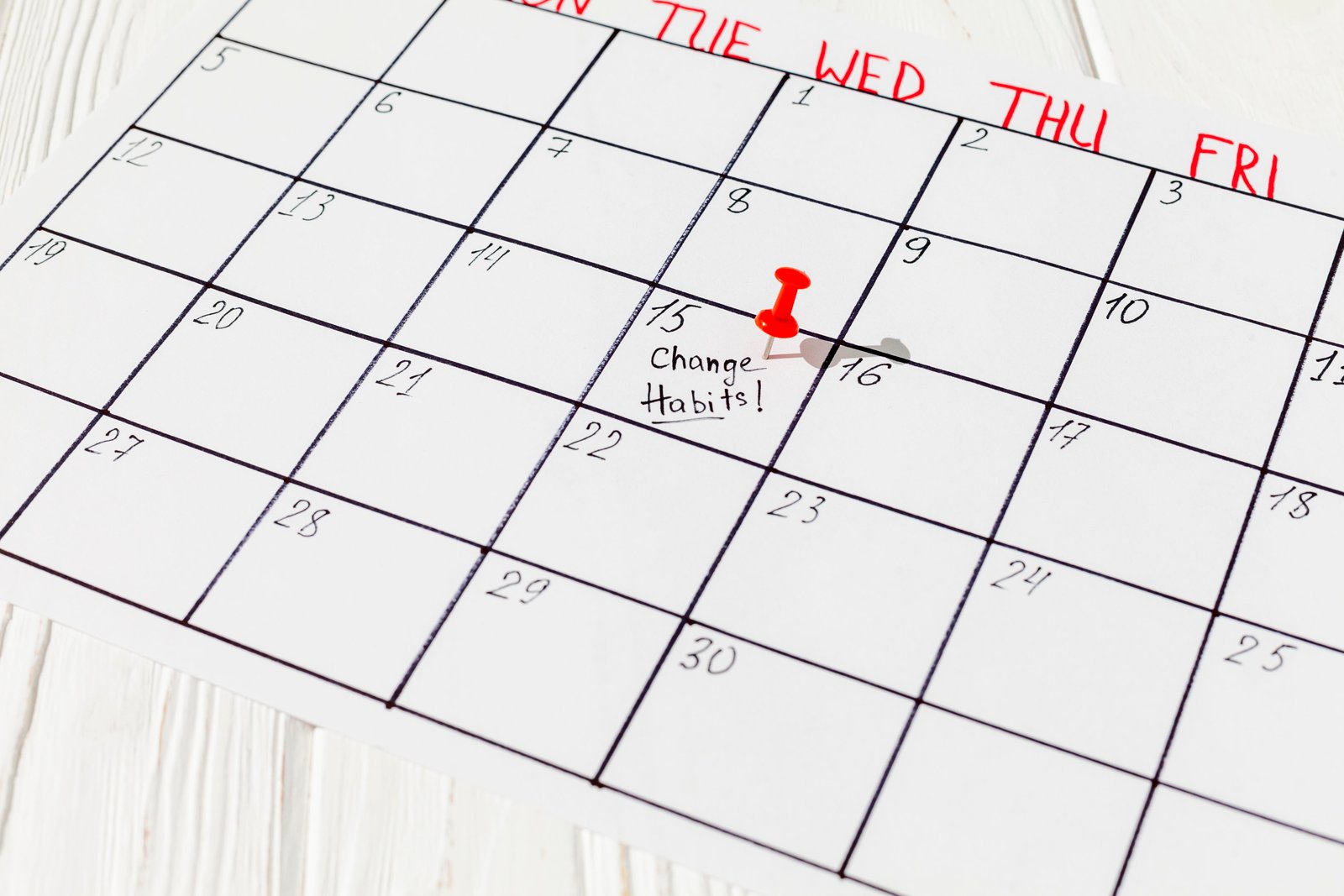 Definindo prioridades nos ajustes do calendário